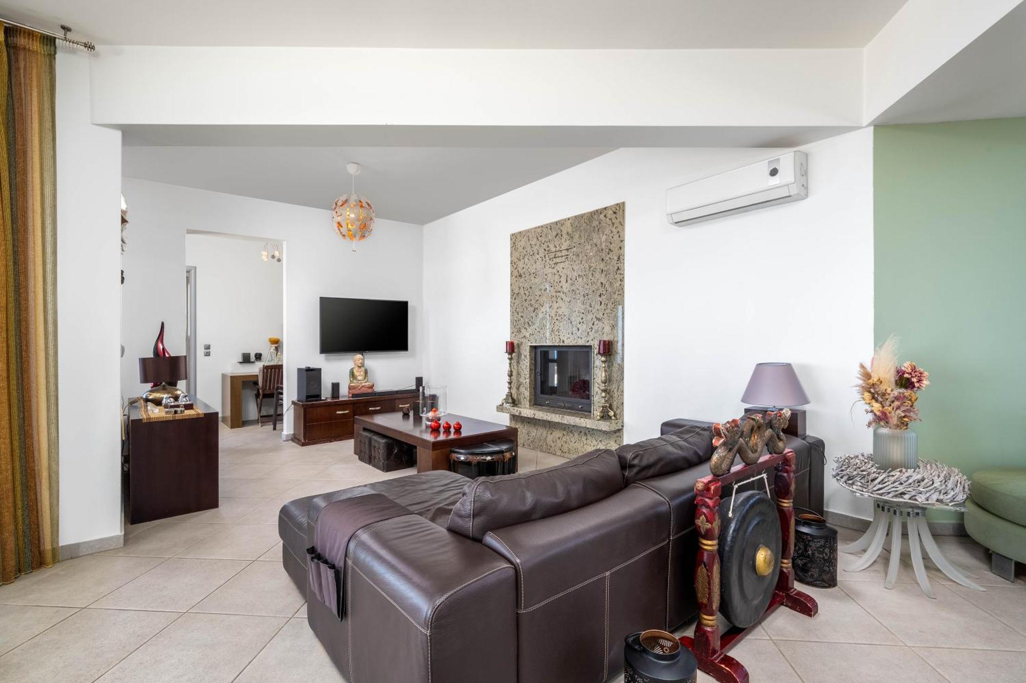 Villa Zafira - Seaview Manor With Heated Pool Kallithea  Luaran gambar