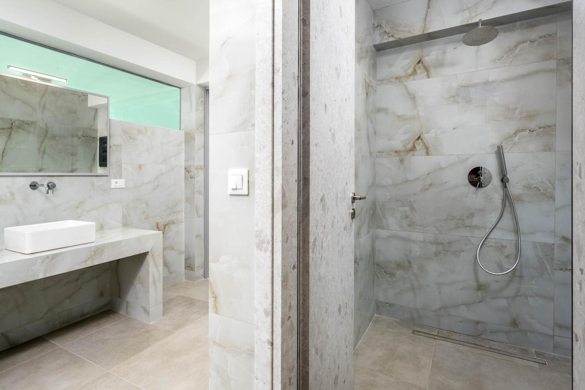Villa Zafira - Seaview Manor With Heated Pool Kallithea  Luaran gambar