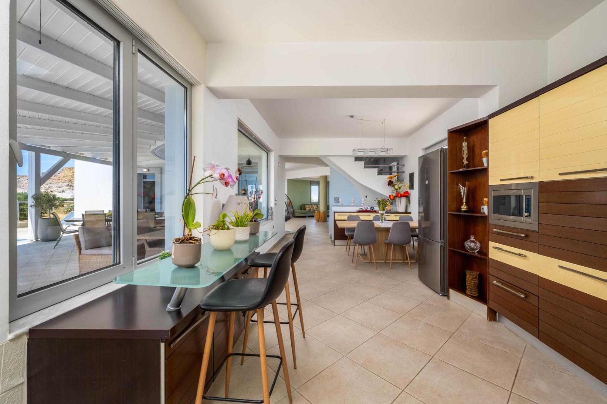 Villa Zafira - Seaview Manor With Heated Pool Kallithea  Luaran gambar
